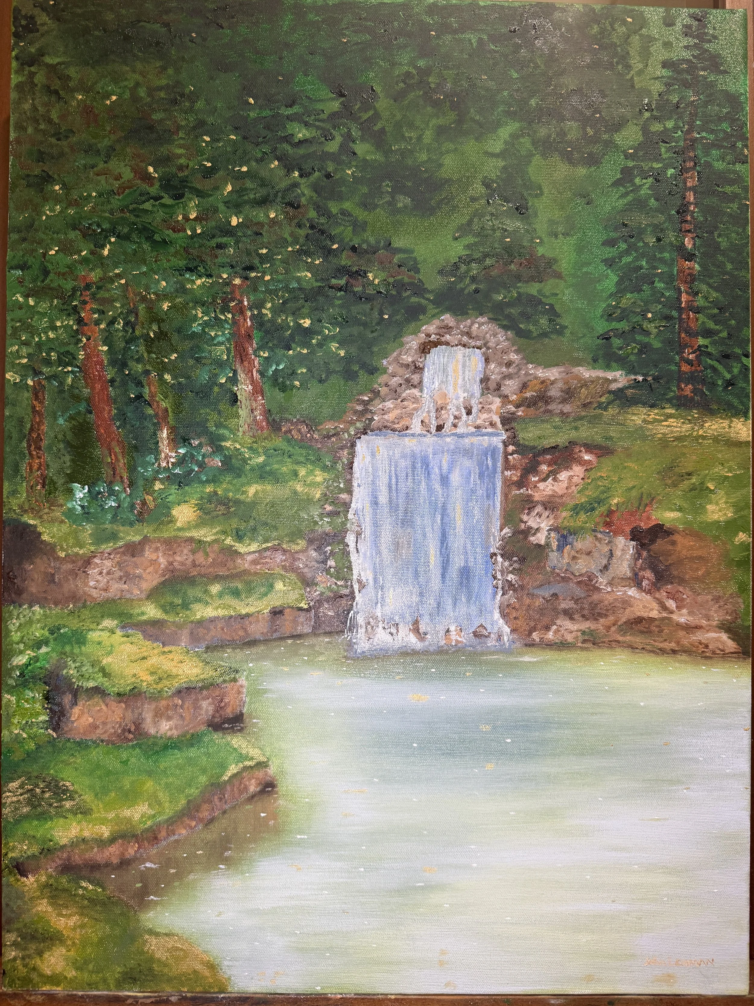 "Where the Fairies Dwell" - 18x24 oil on canvas