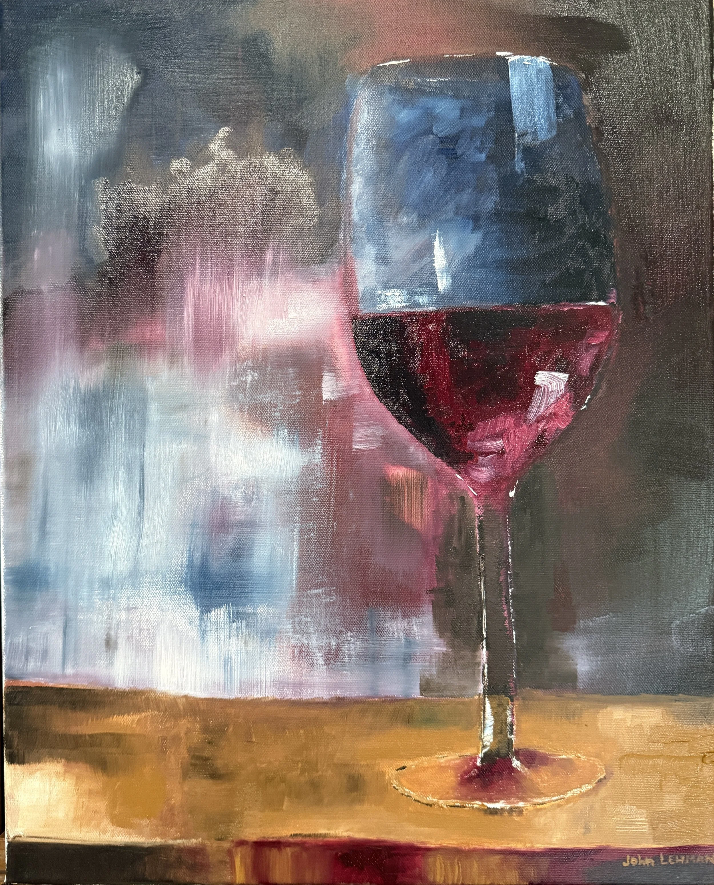 Happy Hour - 16x20 oil on canvas