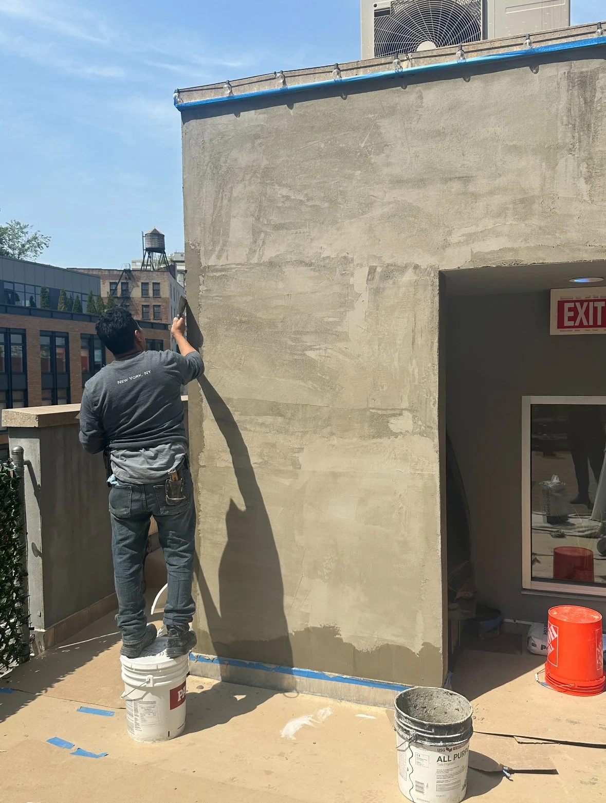 Exterior work & facade repairs