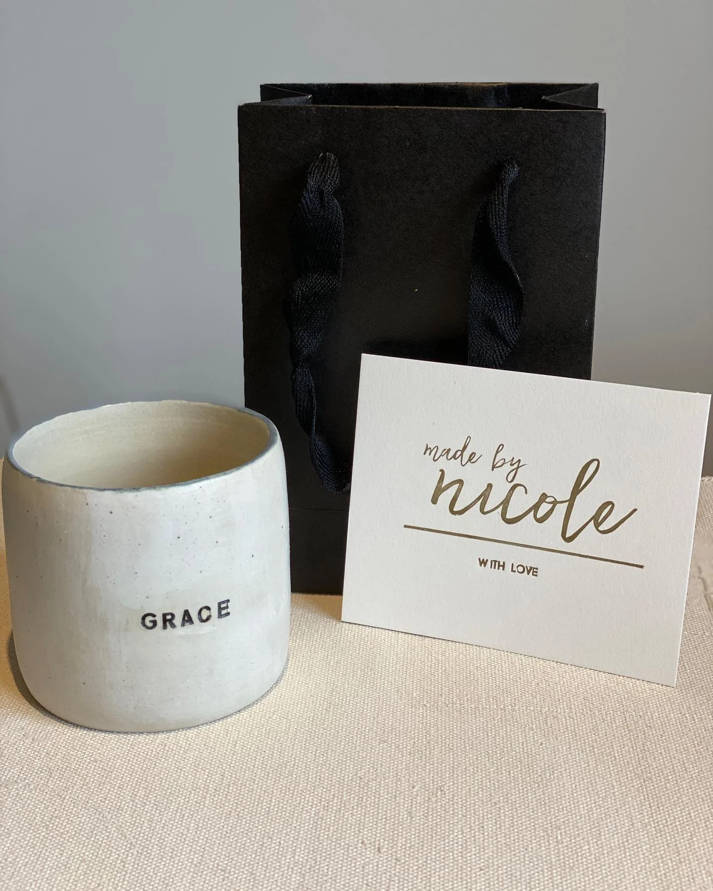 The brief was to feature Froggy Chair on the mug but not to have it turn out looking like a child&rsquo;s art project..

Given it was a birthday gift, I suggested personalising it with the receiver&rsquo;s name as well.

So here we have Grace&rsquo;s