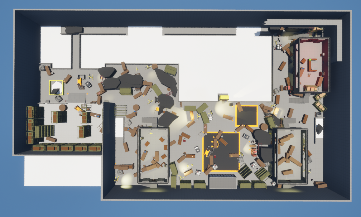 2nd Floor Top Down