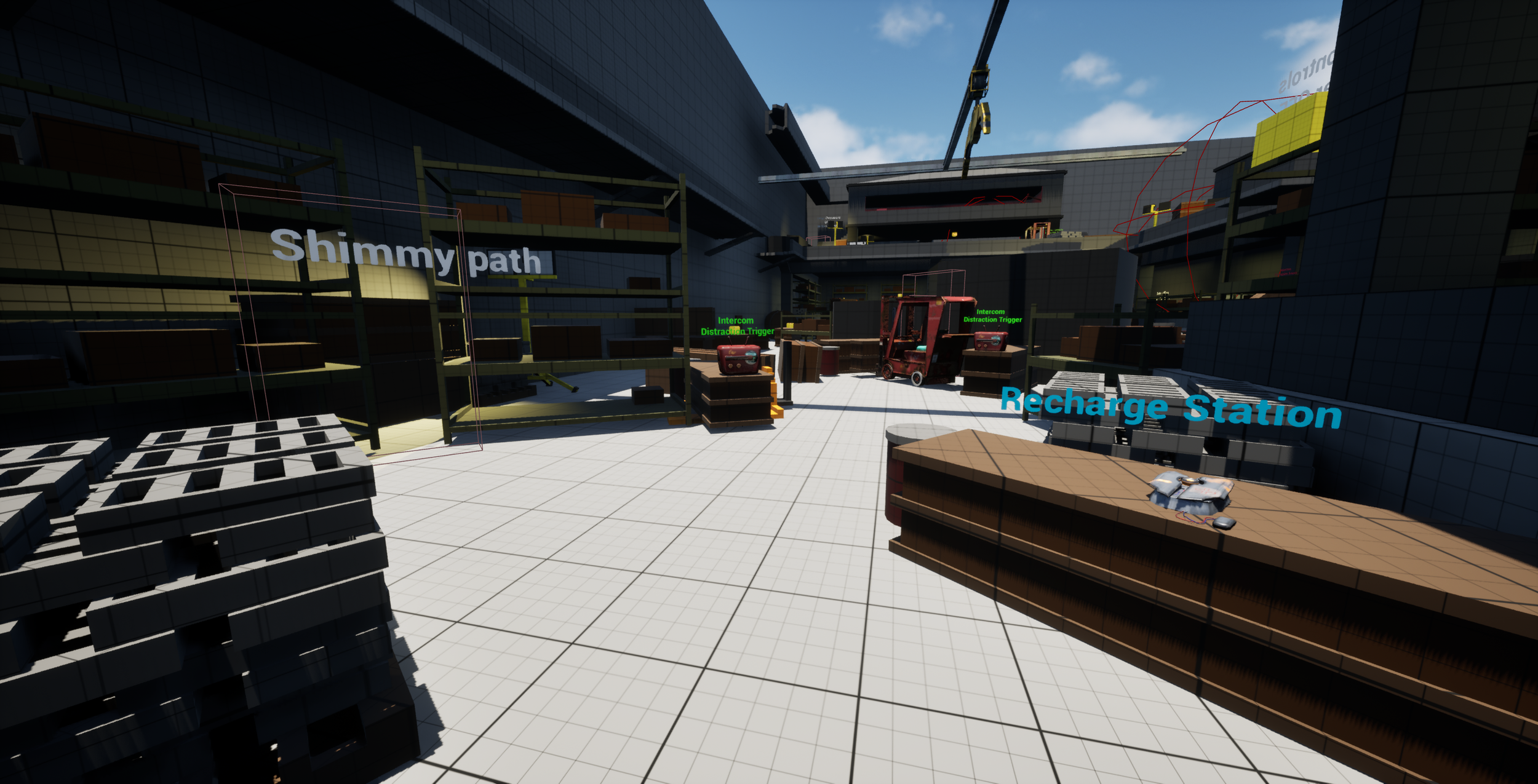Landmark / Path Framing