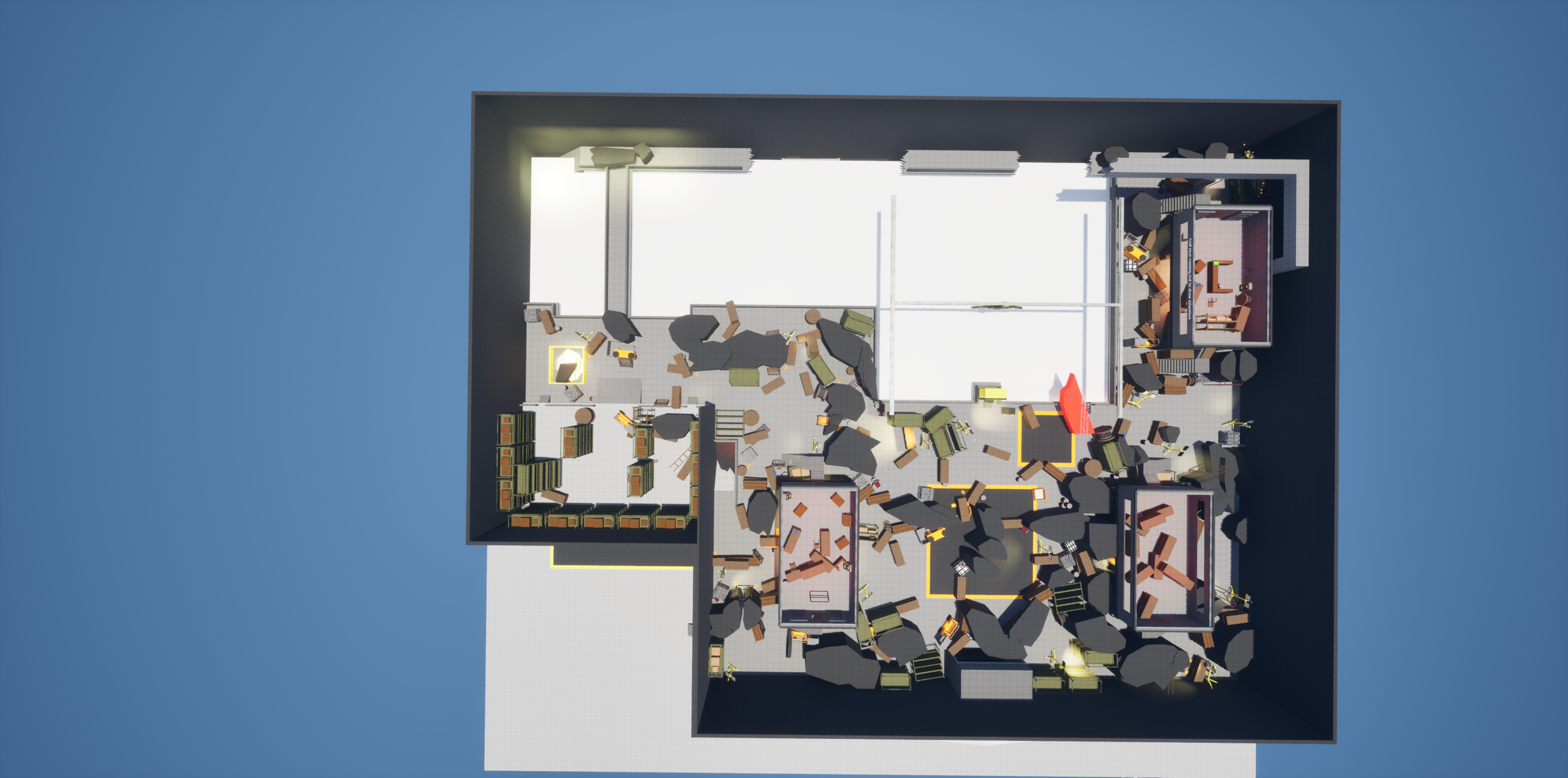 Spade Floor 2 Top Down