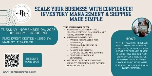 Workshop: Inventory Management & Shipping Seminar