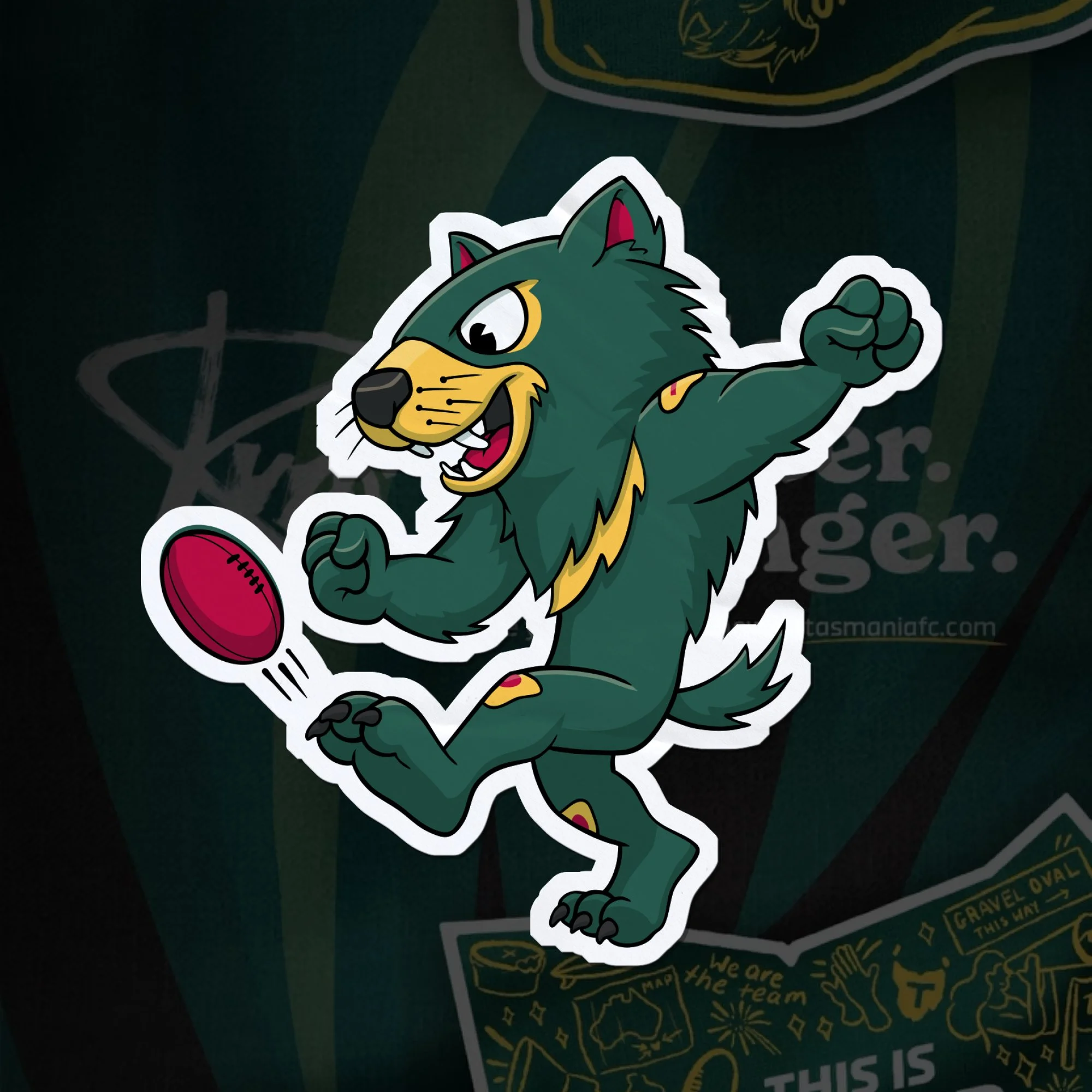 Tasmania Devils Mascot