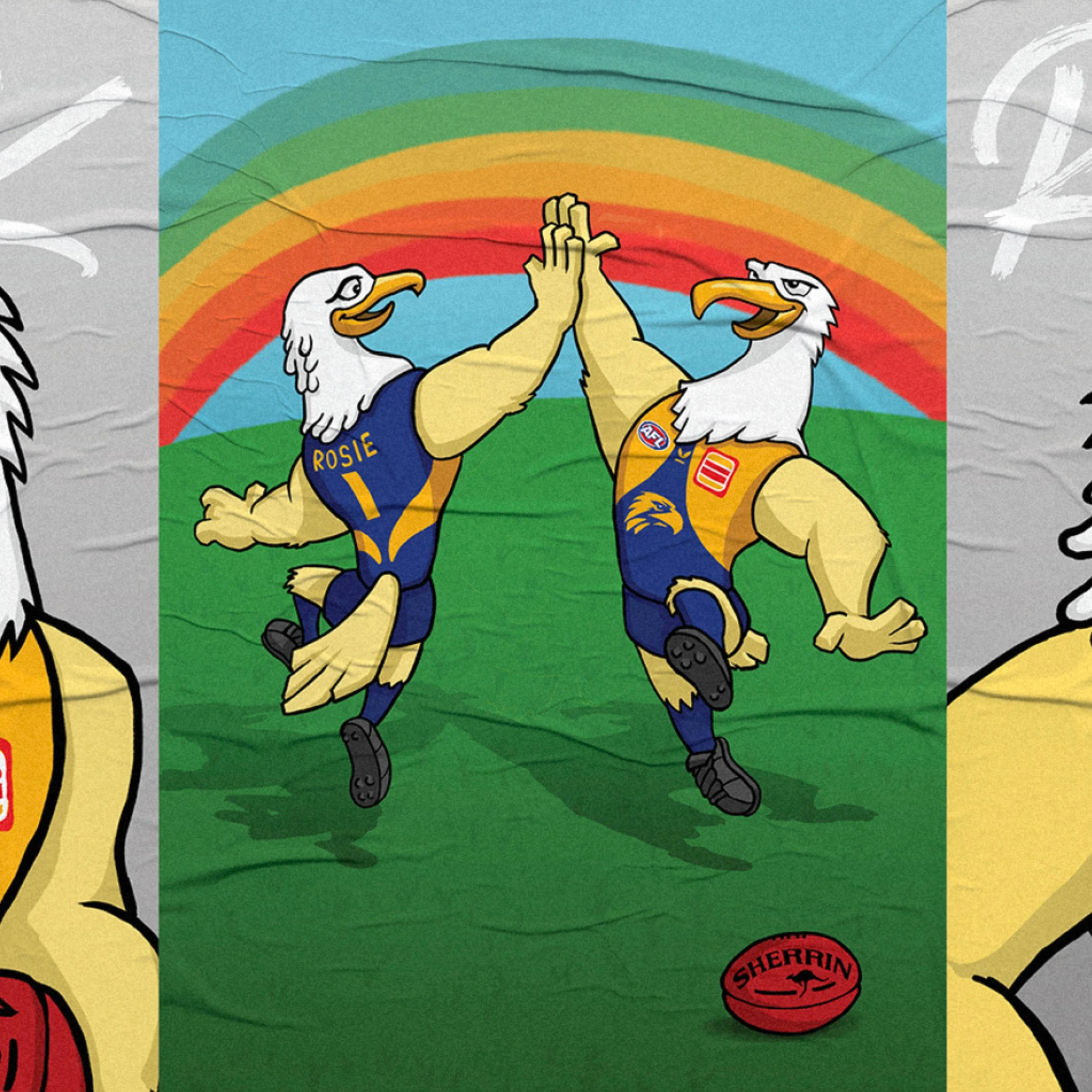 West Coast Eagles Mascot