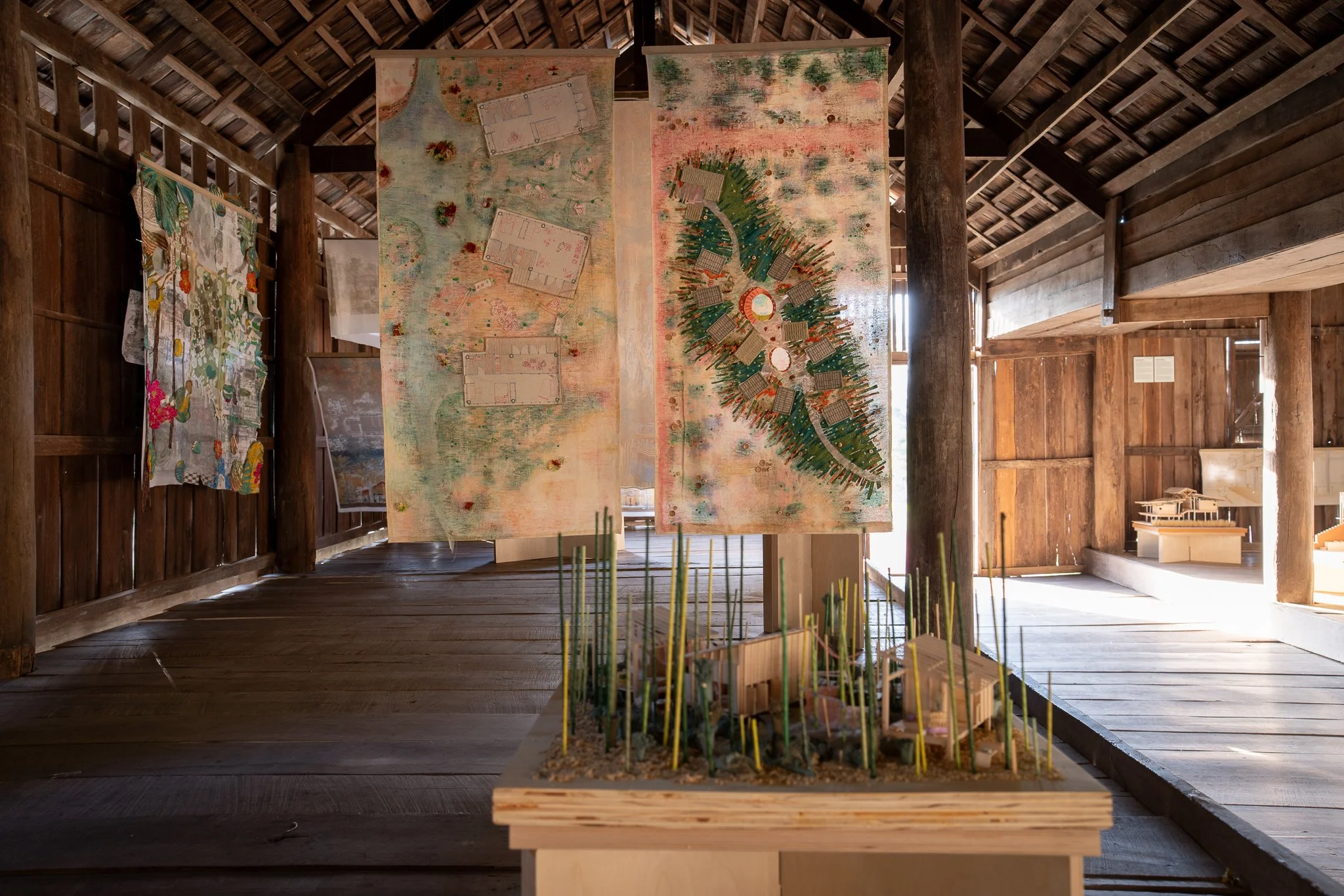 Spring 2024 Adv VI Studio Exhibition at Jim Thompson Farm