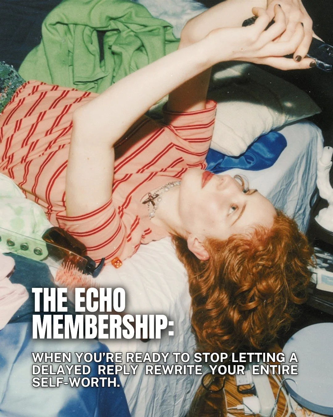 This you? Start with this Edit ➺ RELEASING CHAOS 🫨

The Echo is a monthly membership that includes discounted sessions, the full Edit Library, plus two live group Reiki classes each month. The Edit Library is your on-demand portal to my most effecti