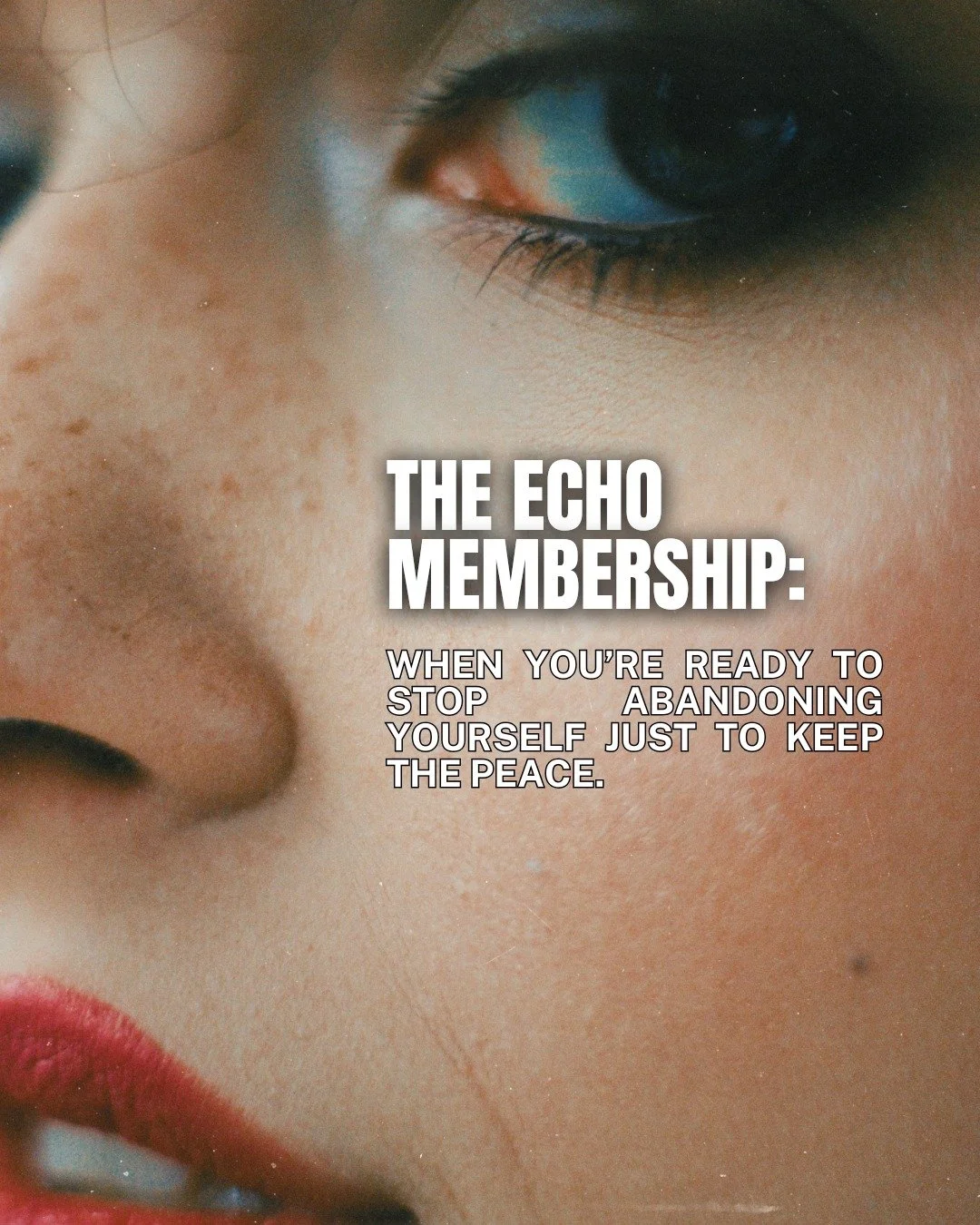 This you? Start with this Edit ➺ TRUSTING YOURSELF 🤝 

The Echo is 1 of my 4 membership tiers that includes: discounted sessions, the full Edit Library, plus two live group Reiki classes each month. 

The Edit Library is your on-demand portal to my 