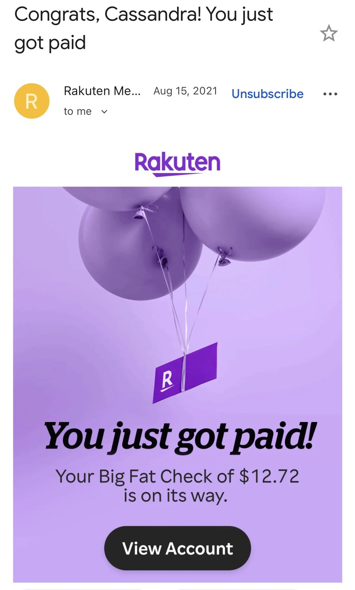 Rakuten Big Fat Check