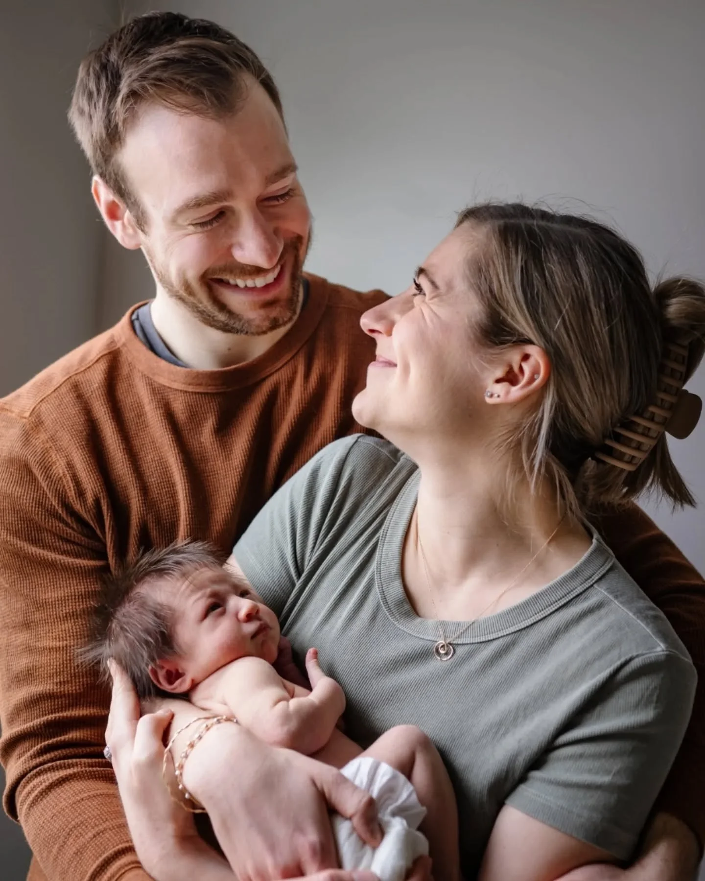 These first days don't ask you to be perfect. 

You're learning each other&mdash;
what your baby needs,
what you need,
and what lifeooks like now as a family of one more. 

Some days it feels like it couldn't get any better. 
Other days you'll wonder