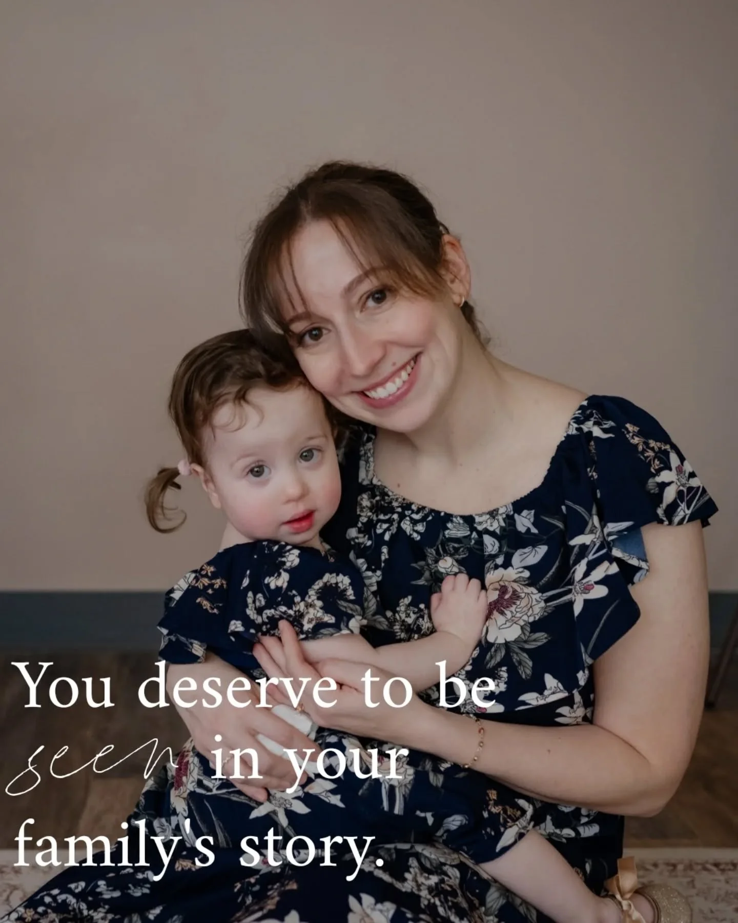 How far do you have to scroll in your phone to find a picture of YOU and your littles? 

My guess is too far! 

Let's make some special memories that get you in the frame moms ❤️ 

Sign up now for Sunday's Mom &amp; Me Sessions. Link to details &amp;