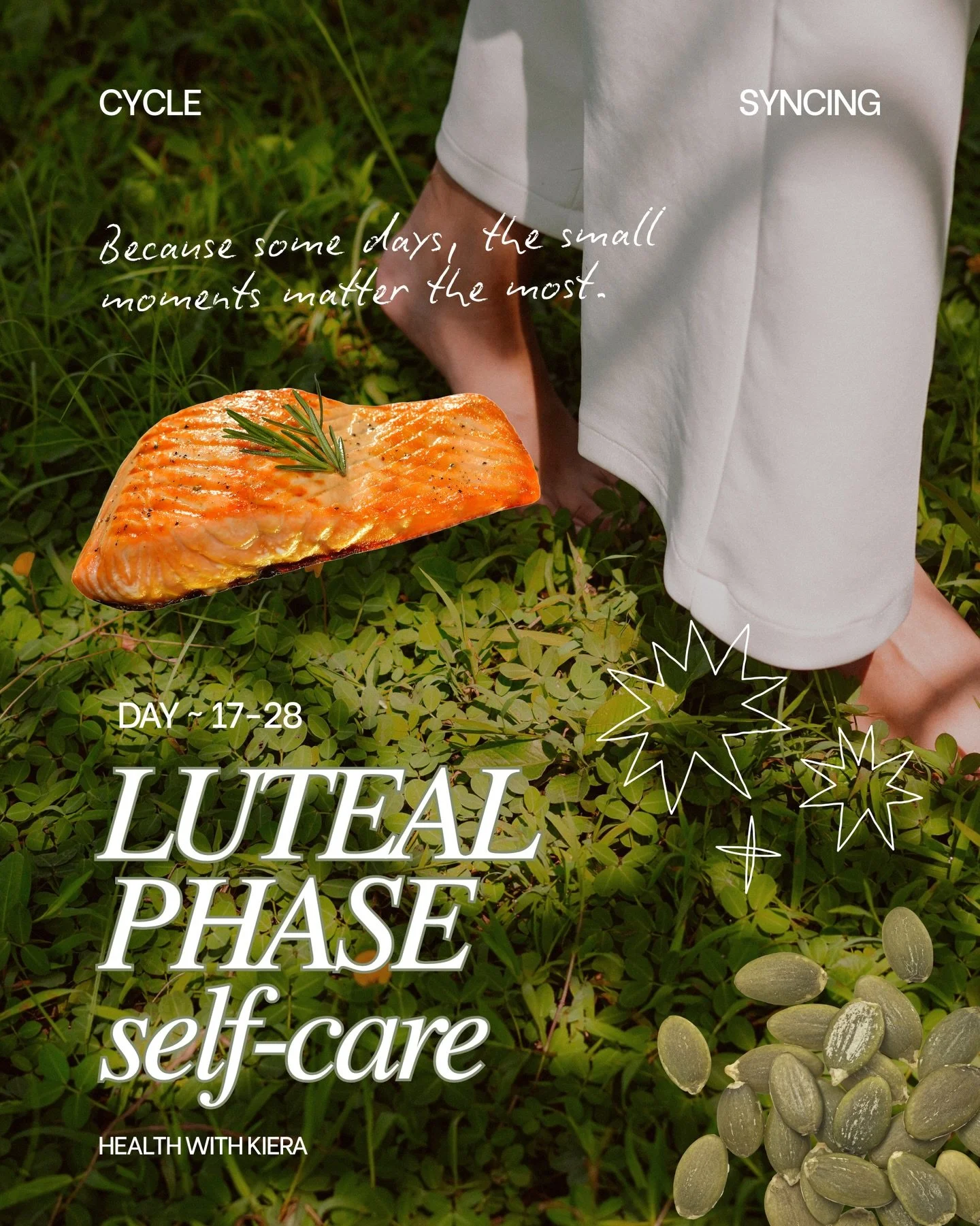 Ohhh&hellip;the Luteal Phase (roughly days 17&ndash;28 of your cycle) can feel like a rollercoaster &mdash; energy dips, cravings spike, sleep feels off, and mood may fluctuate. The good news? You can support yourself through holistic lifestyle and n