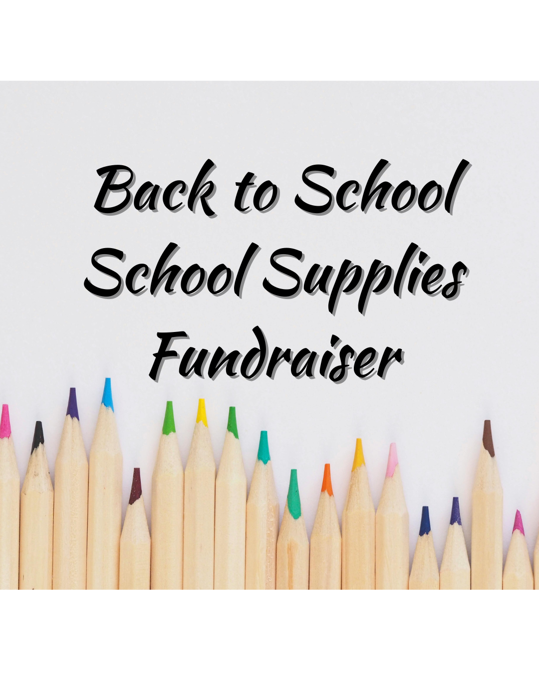 Back 2 School Supplies Hand Out