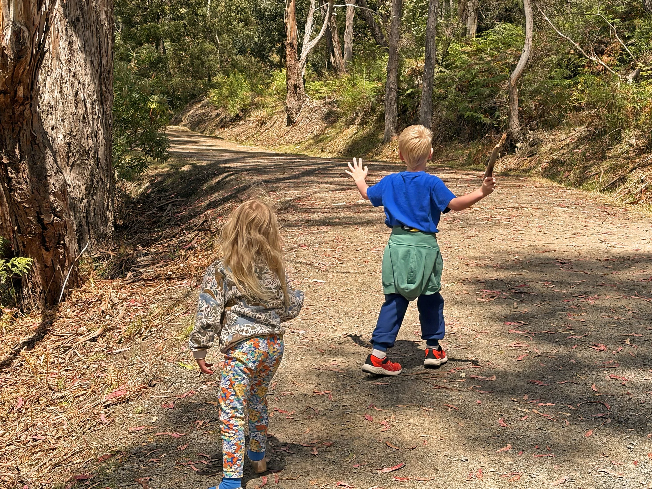 Never too young to enjoy Knocklofty!