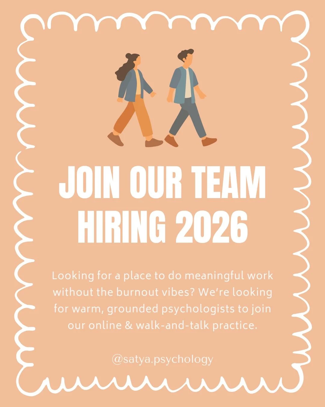 Satya Psychology is a practice that&rsquo;s redefining what modern therapy can look like with the (literally) ground-breaking option of Walk &amp; Talk Therapy. Creating a more accessible, embodied and human way for clients and clinicians to connect.