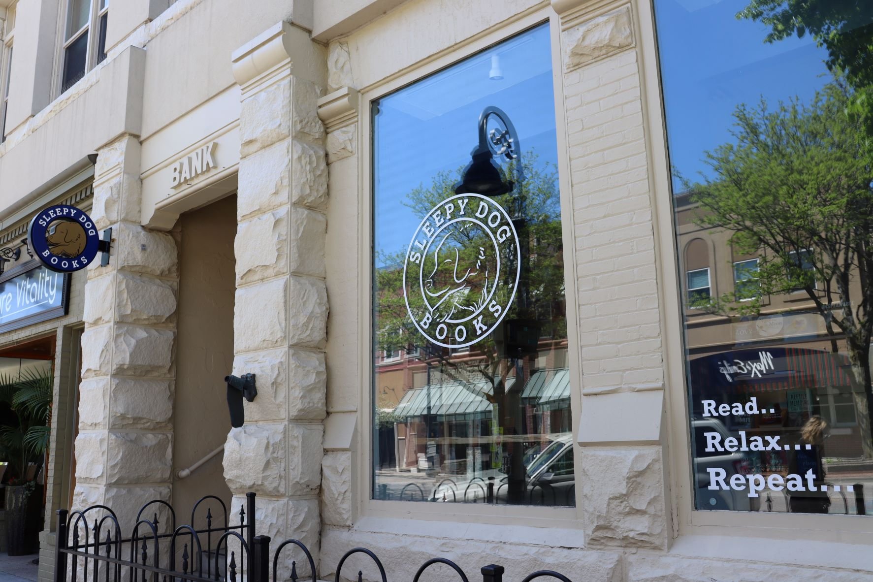 Reading at Sleepy Dog Books in Mt. Pleasant, MI