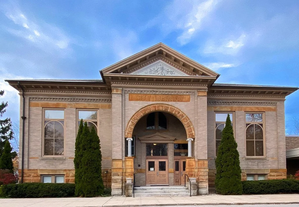 Reading at Traverse City Library