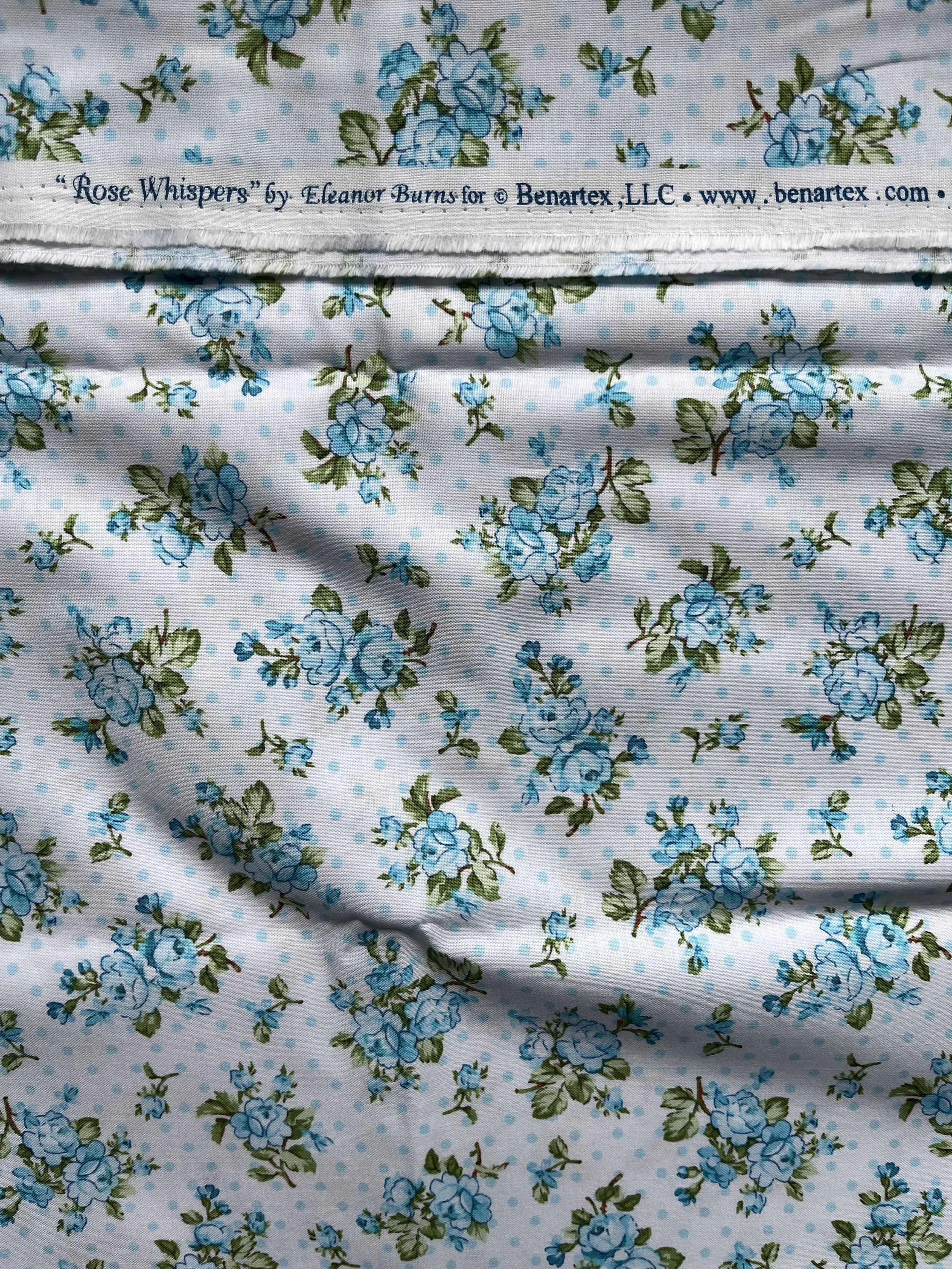Rose Whispers Benartex (2yd cuts)