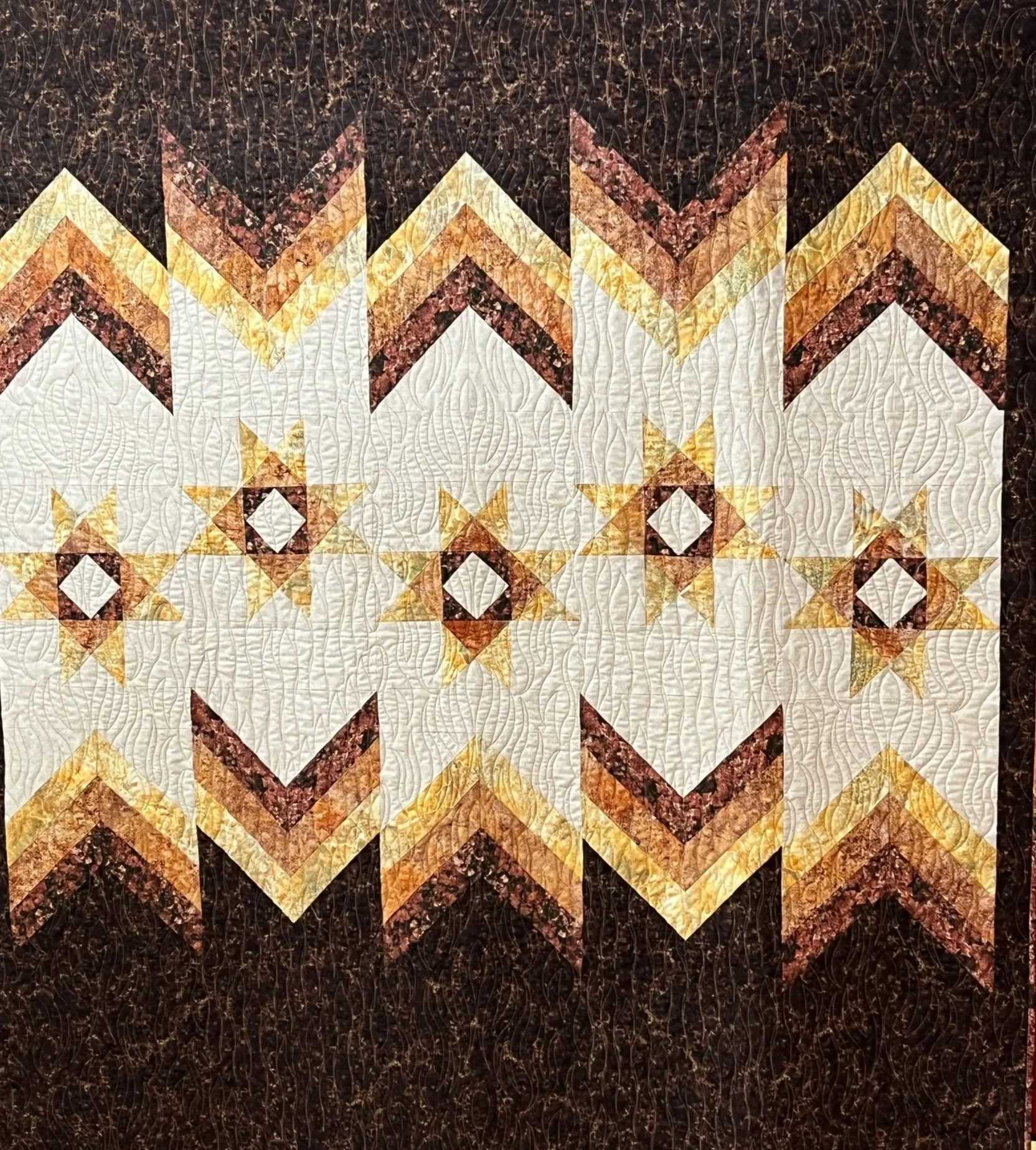 Shifting Crystals Quilt