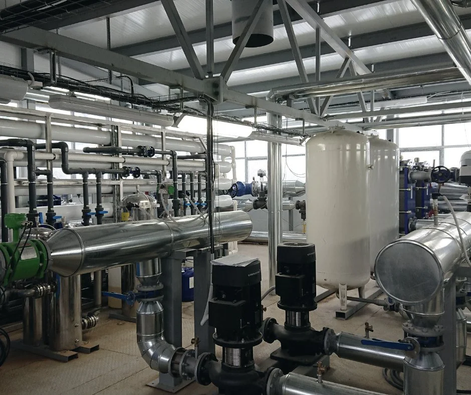 Industrial plant and building services infrastructure