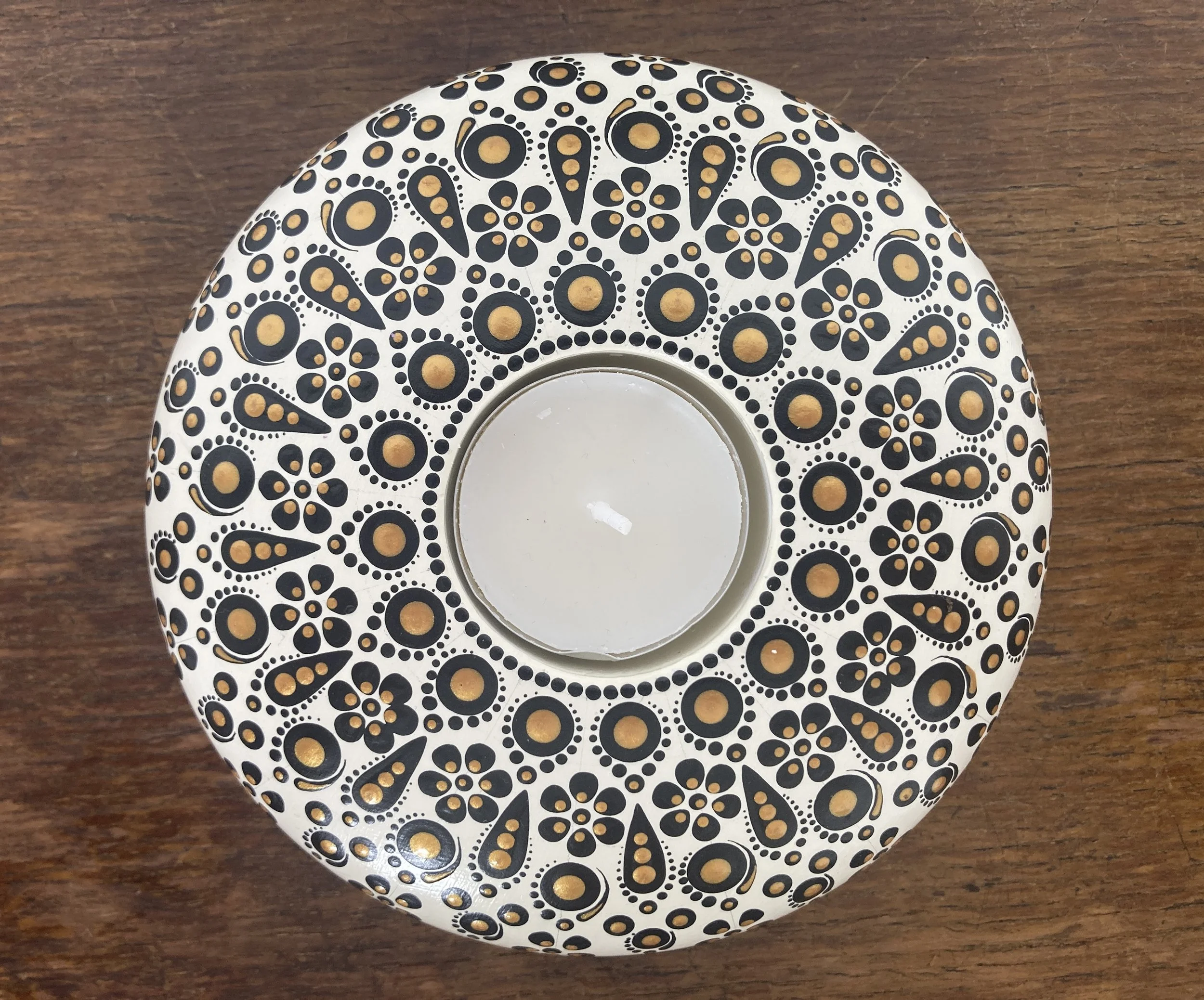 'Goddess' Mandala Tea Light Holder