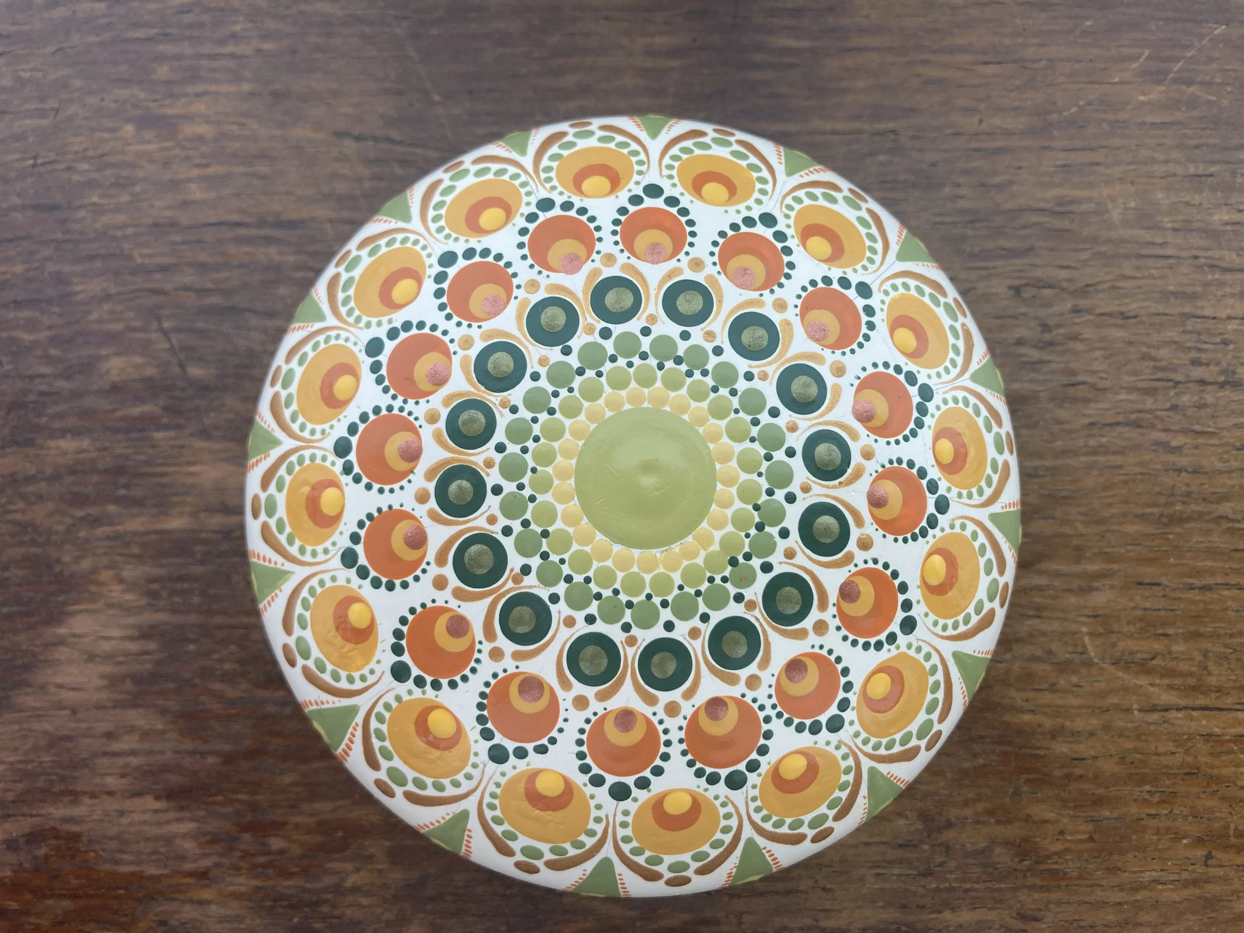 'Brigid' 10 cm Mandala Stone