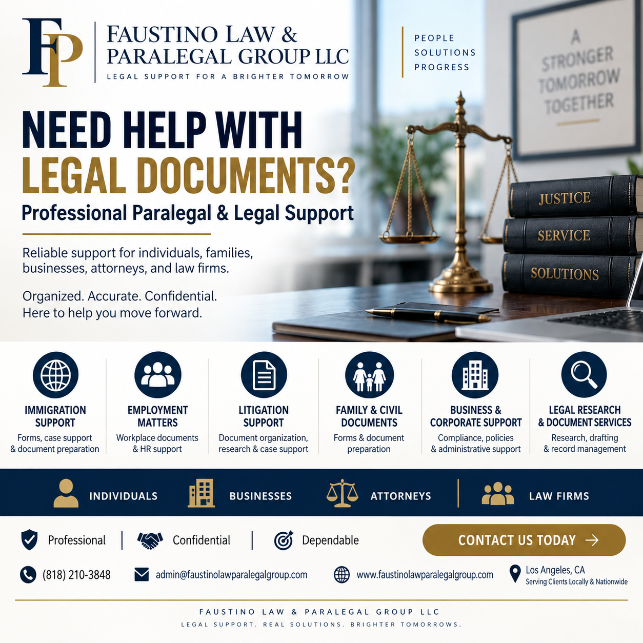 Legal Documents Summary & Legal Research