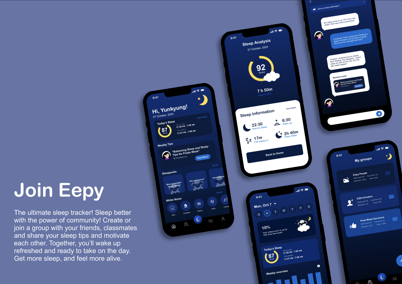 Eepy App Design