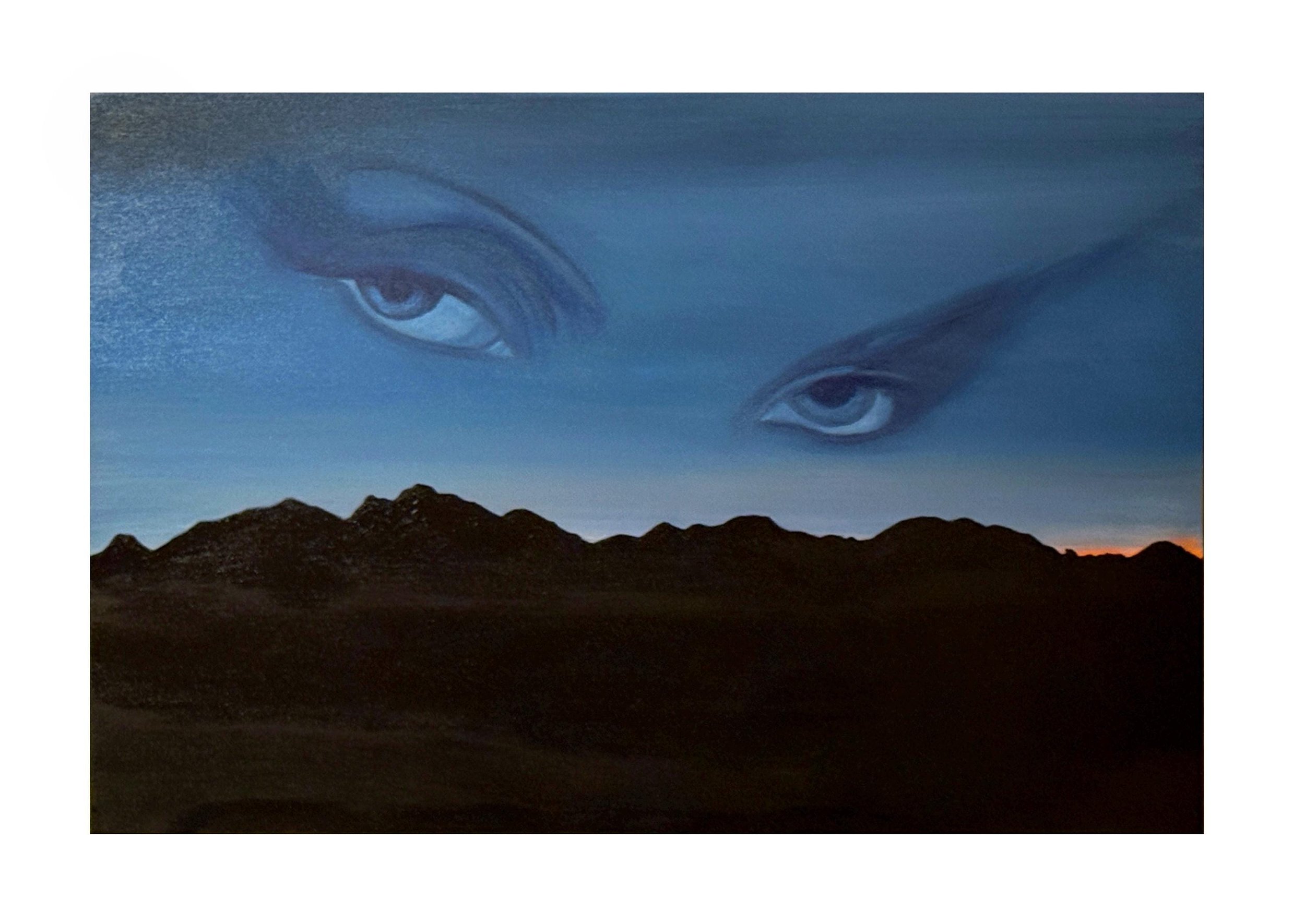 Knowing Eyes - oil on canvas 24” x 36”