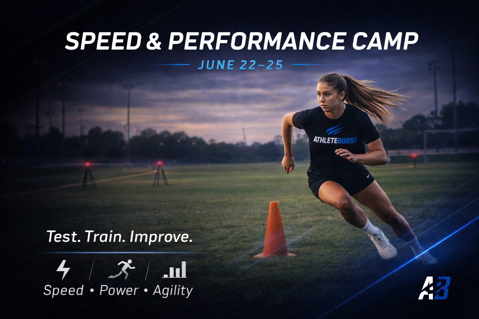JUNE 22-25 SPEED & PERFORMANCE CAMP
