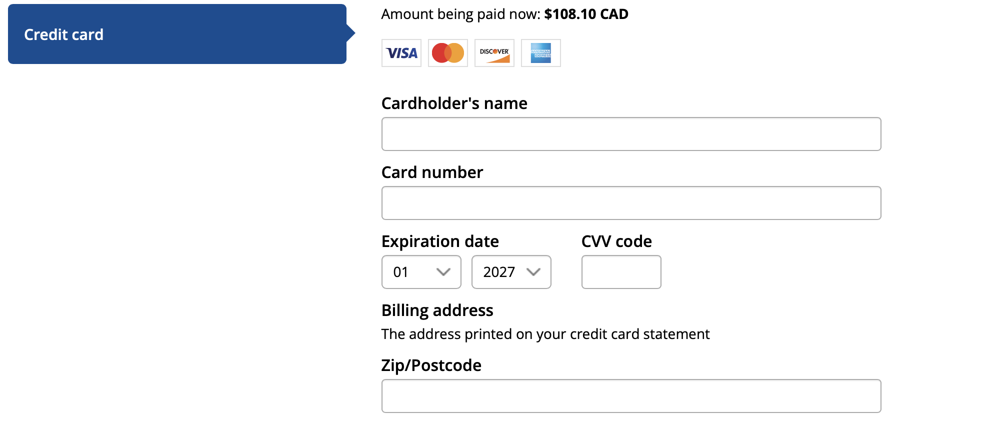Step 8 enter promo code