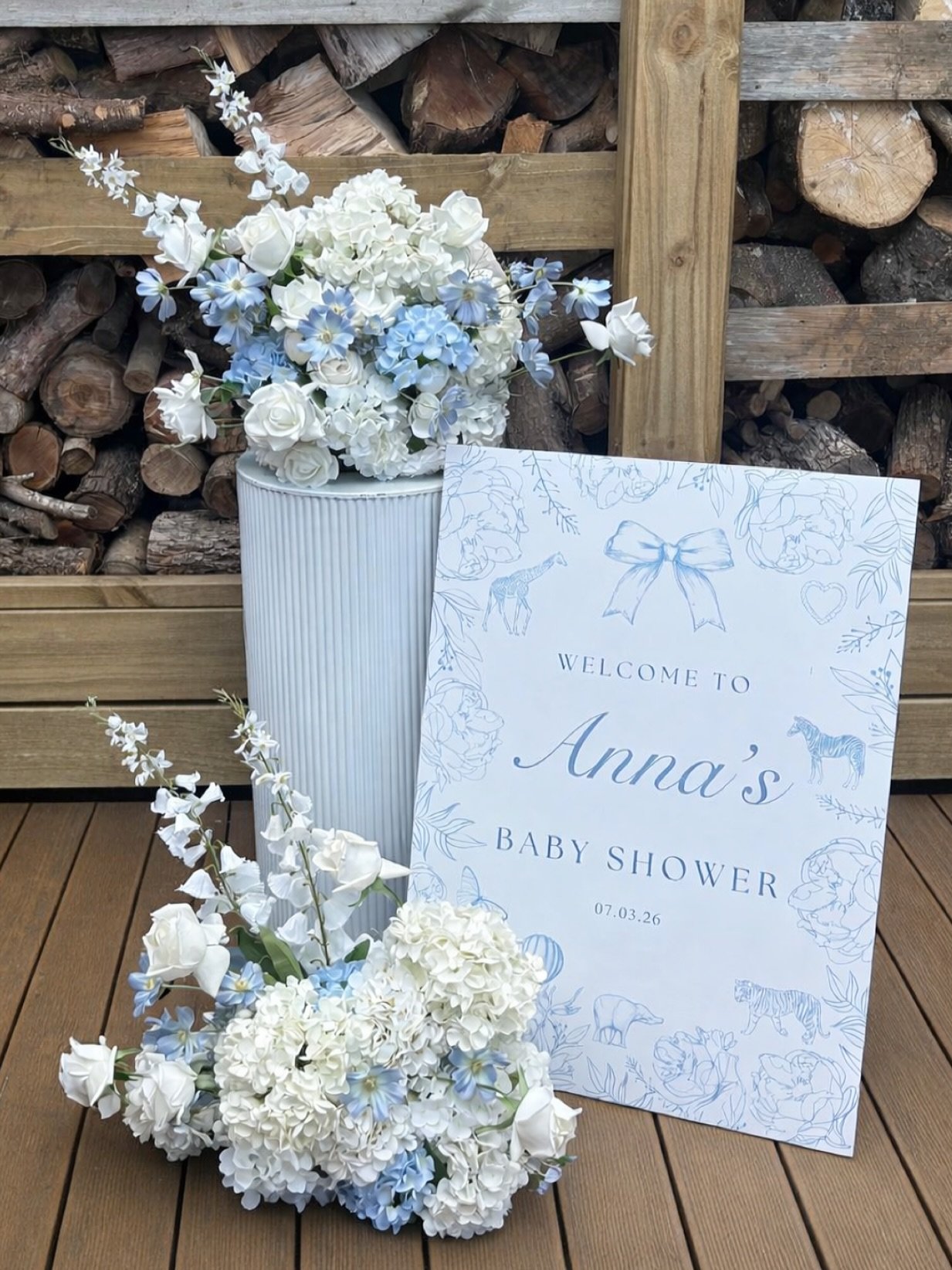 🩵 The perfect mini collection for a baby shower 🐣