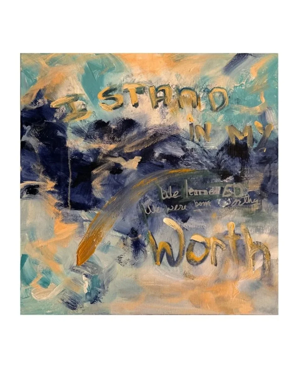 This piece grew out of the tension between old stories and a steadier truth. It comes from choosing to believe I am enough without proving it. It holds the moment I stopped negotiating my value and quietly stood inside it.
If you are interested email