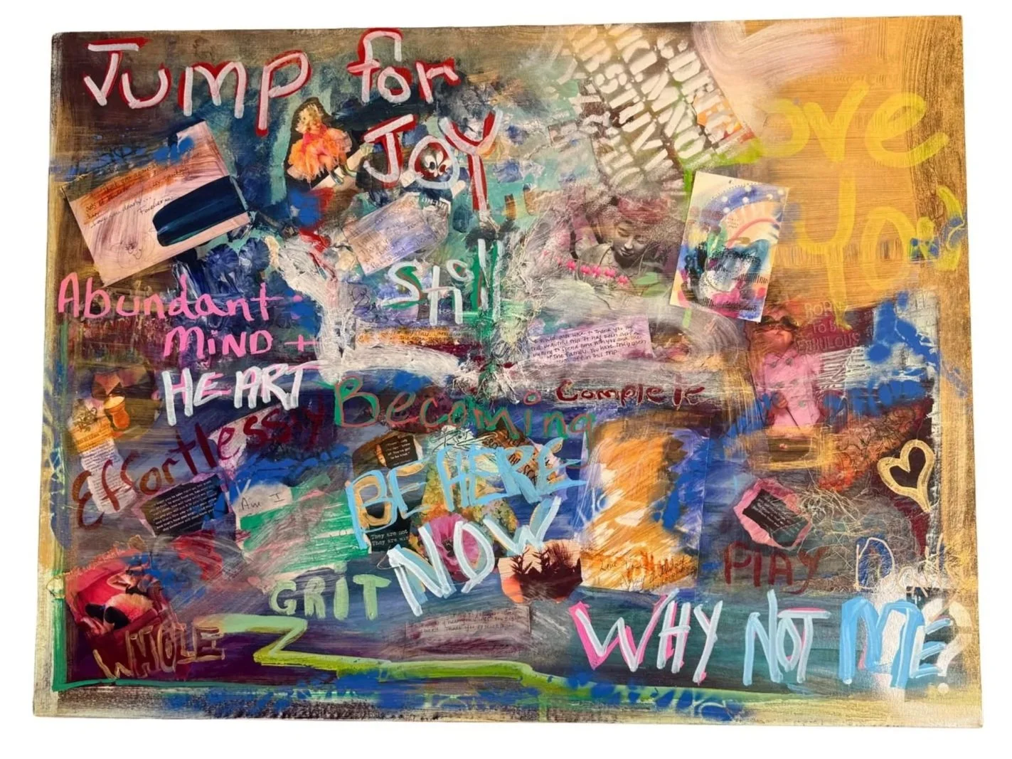 This piece gathers dreams, fears, and possibilities all together. It reflects the moment I stopped waiting to feel ready. Instead of listening to the voice that says “someone else can,” I chose to ask a different question: why not me?