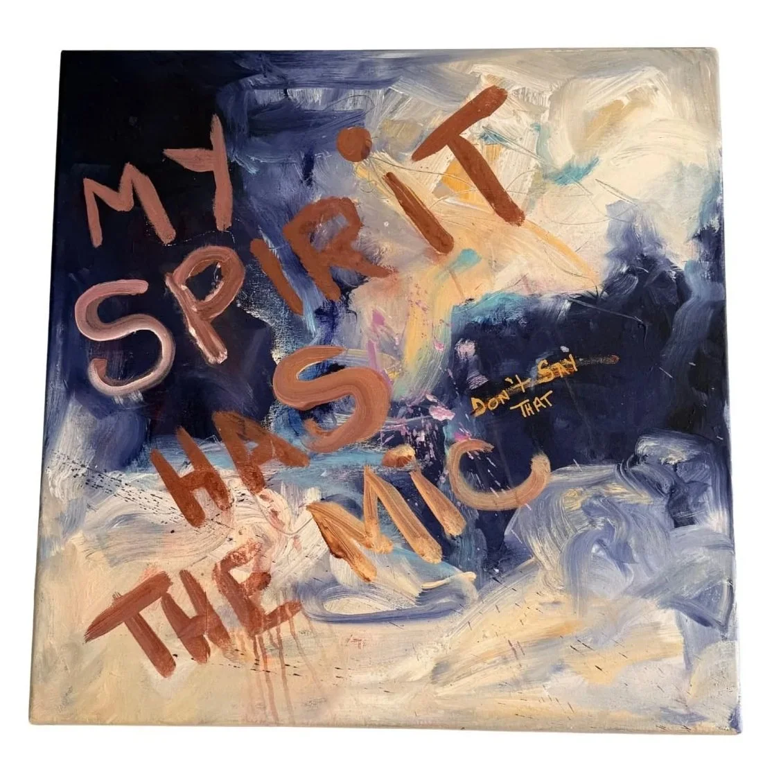 This piece reflects a quiet choice about which voice I follow. Thoughts come and go, but something steadier remains underneath. It holds the moment I stopped letting fear narrate my life and trusted the calmer place inside me to lead.
