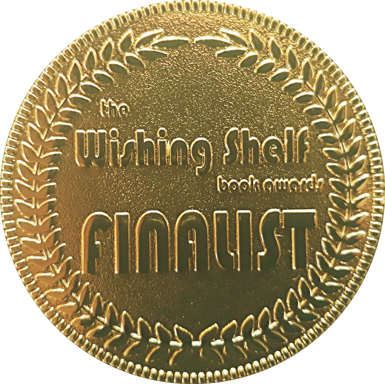 Finalist-Medal-The Wishing Shelf Book Awards