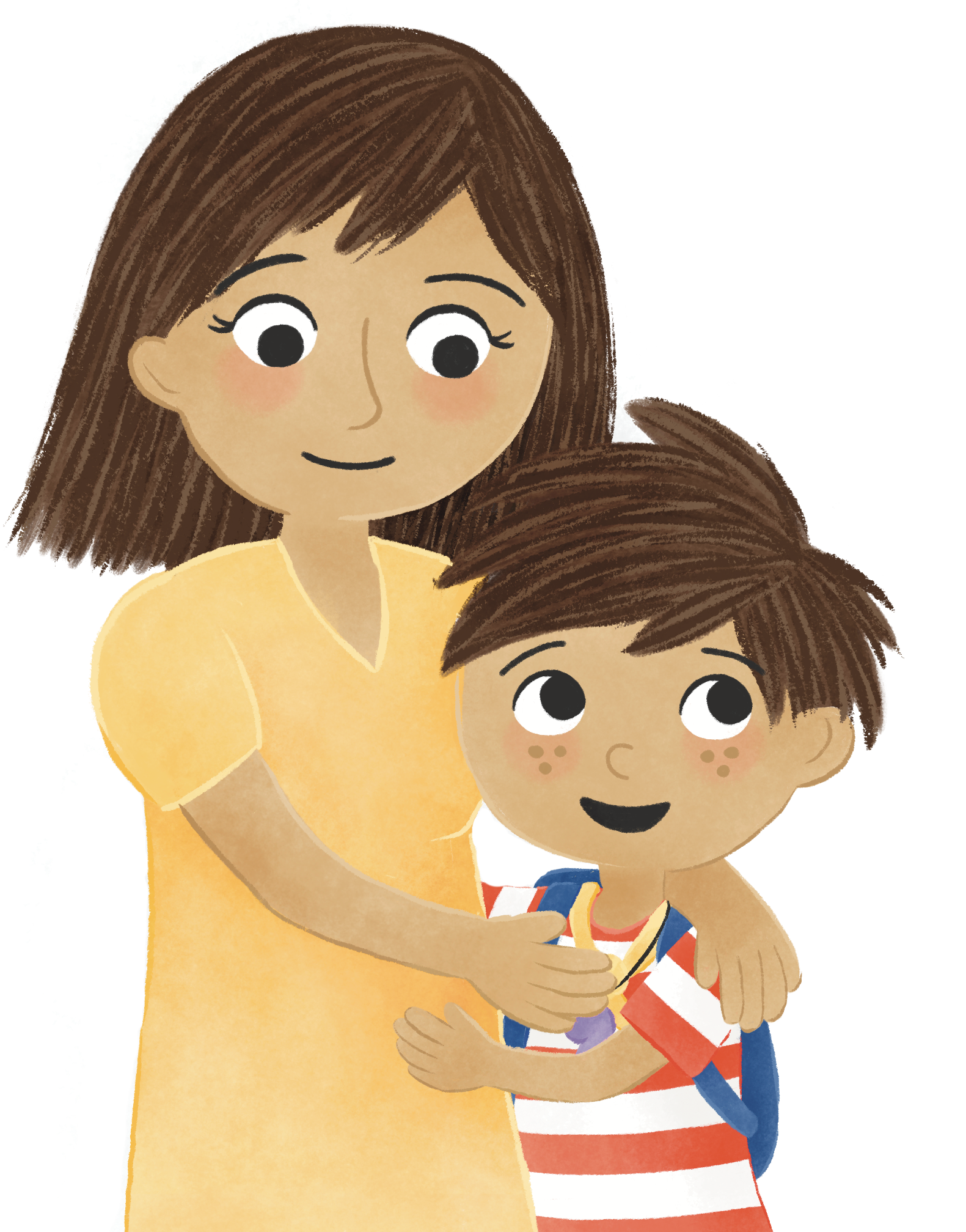 Bert and his Mum enjoy telling the story of Bert's Adventure in Bubbly Forest.