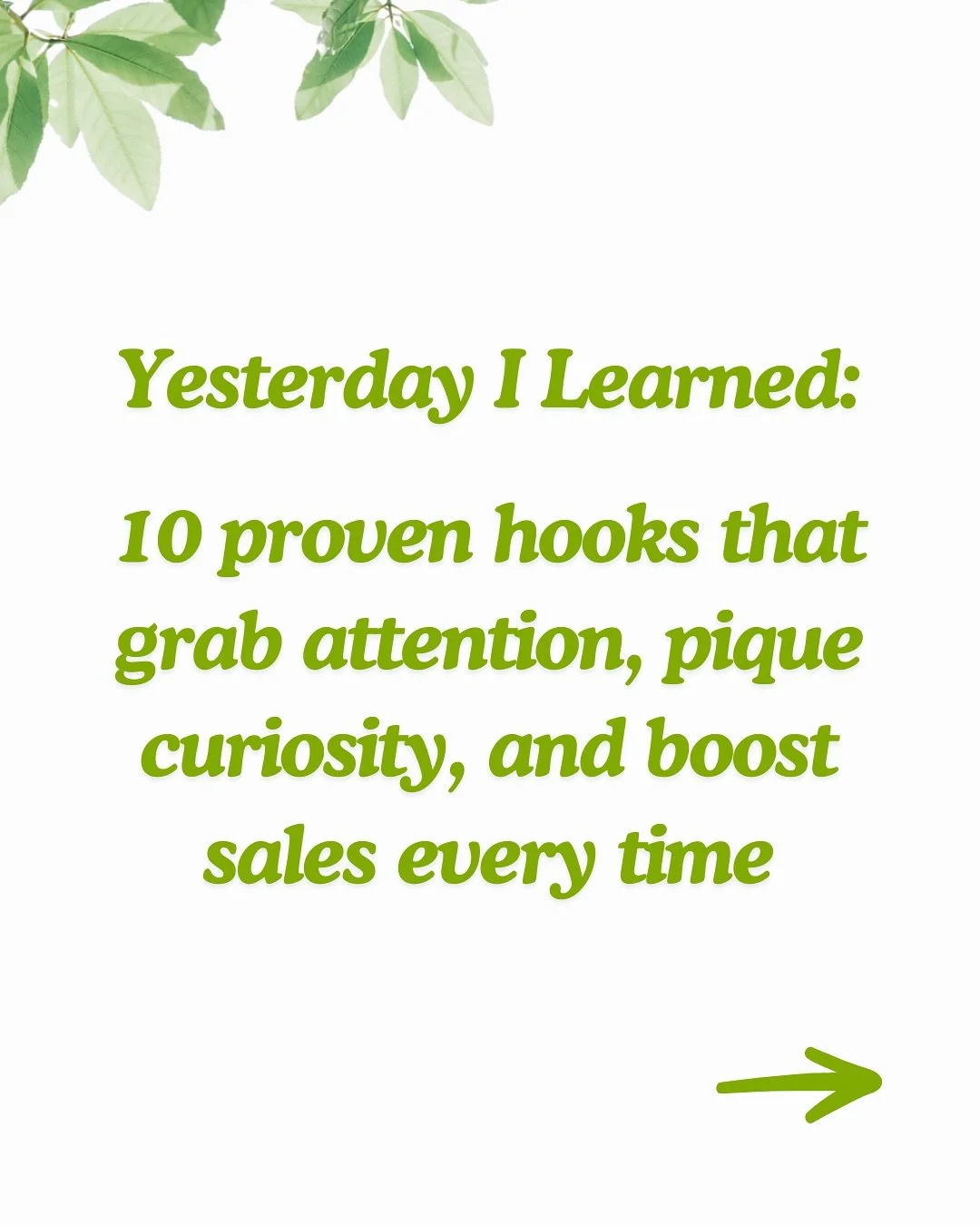 You don&rsquo;t need more ideas. You need better openings.

The kind that speak to your audience like you get them.

They&rsquo;re in the carousel. Take what you need.
