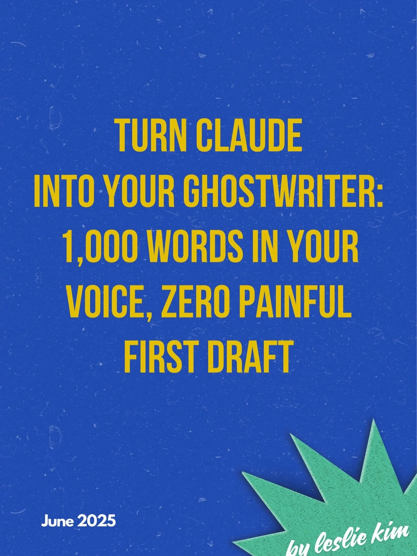 That first draft is where your afternoon goes to disappear.

You sit down to write, then spend 45 minutes copyediting a paragraph that doesn&rsquo;t exist yet.

But why should your writerly impulses suffer?

Don&rsquo;t fret. I built a free set of Cl