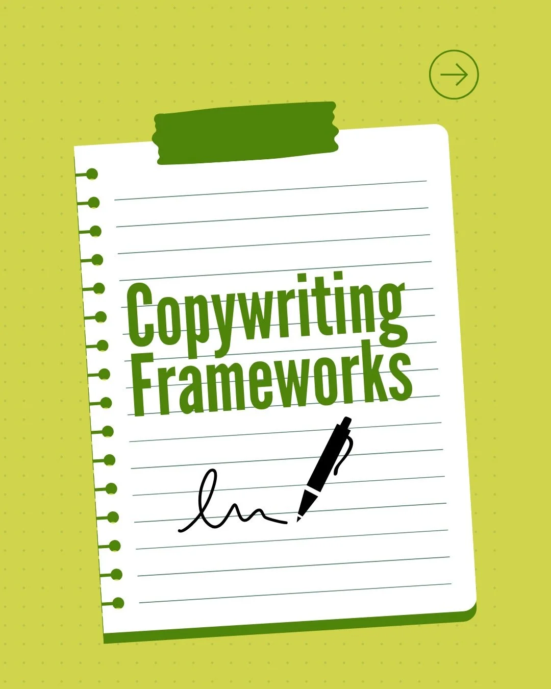 Not everyone can write high-converting copy. Not until they understand the fundamentals and learn to write with structure.

Thank goodness for copywriting frameworks. They keep you from writing pretty paragraphs that don&rsquo;t move anyone.

And why