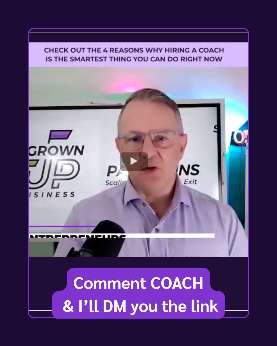 Scaling a business is not a solo sport. The entrepreneurs closing bigger deals, building stronger teams, and actually sleeping at night &mdash; they have business coaches.

There are usually five reasons an entrepreneur reaches out to me:

1. Sometim