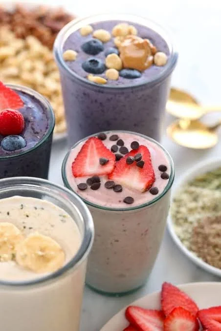 Fresh Smoothies or Protein Shakes