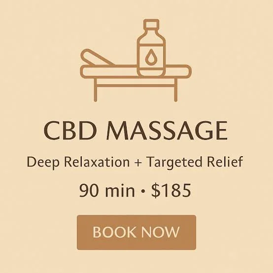 CBD-Infused Massage (90 min)