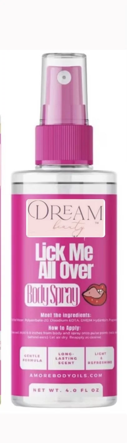 Lick Me All Over Body Spray