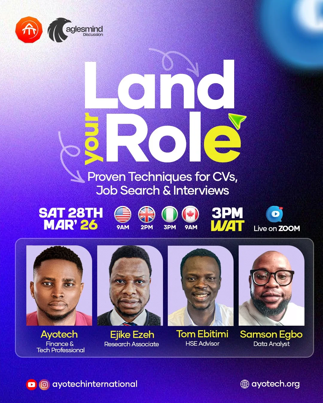 Land Your Role - Proven Techniques for CVs, Job search and Interviews