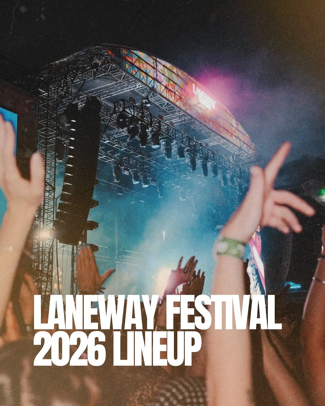 It&rsquo;s here! The Laneway Festival 2026 lineup has landed featuring Chappell Roan, Role Model, and so many more. 🌟 Presale kicks off Tue 23 Sept.