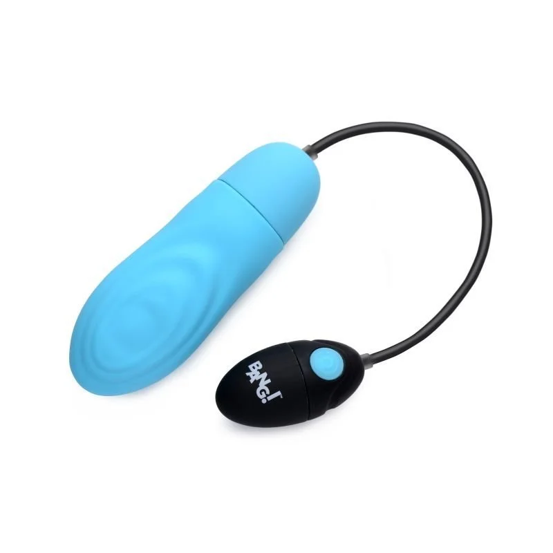 Bang  7X Pulsing Rechargeable Bullet - Blue