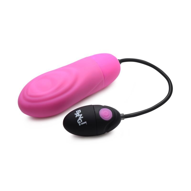 Bang 7X Pulsing Rechargeable Vibrating Bullet - Pink