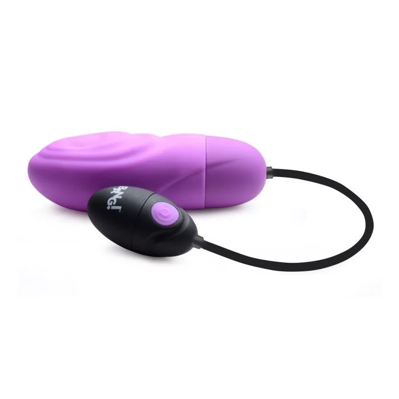 Bang 7X Pulsing Rechargeable Vibrating Bullet - Purple